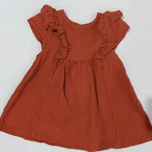 Cat&Jack Rust Orange Size 18M Dress